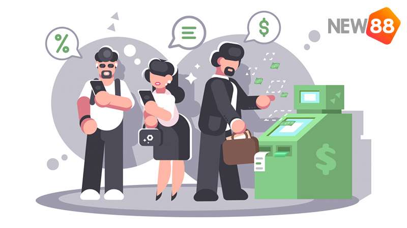 Nhà cái New88 hỗ trợ giao dịch qua tài khoản ngân hàng
